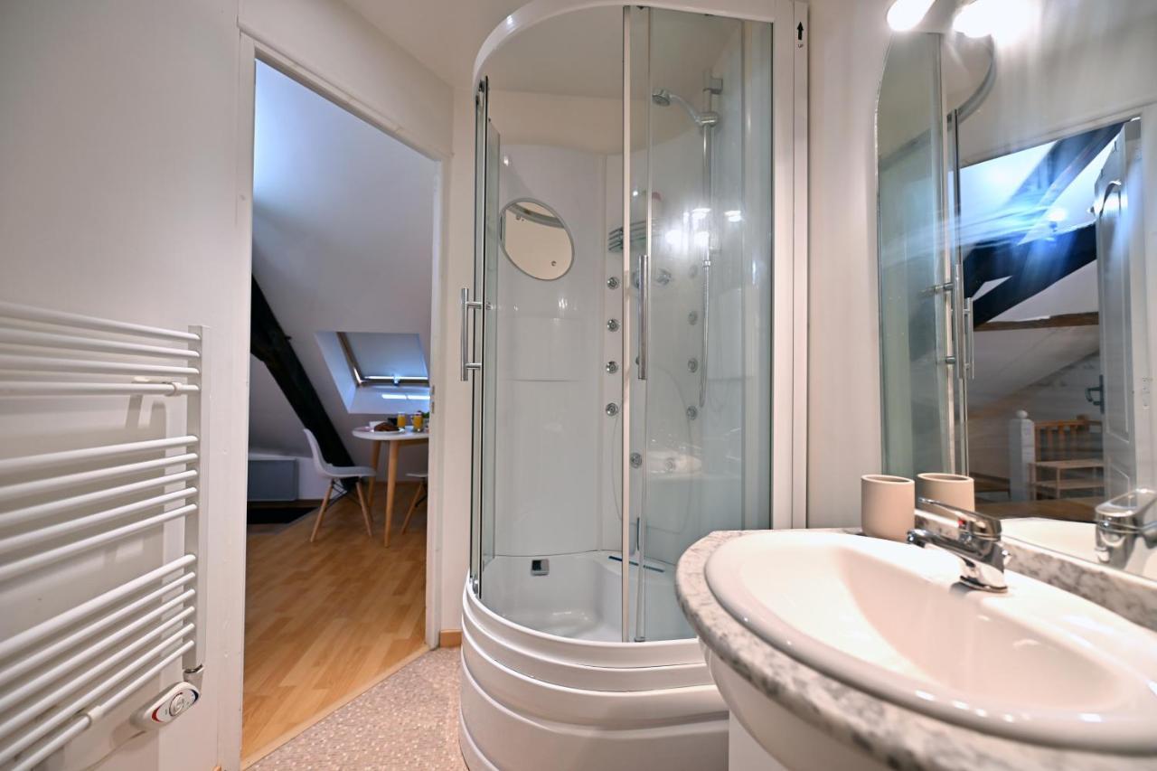 Апартаменты Le Cosy Du Tambour D'Argent Санс Экстерьер фото