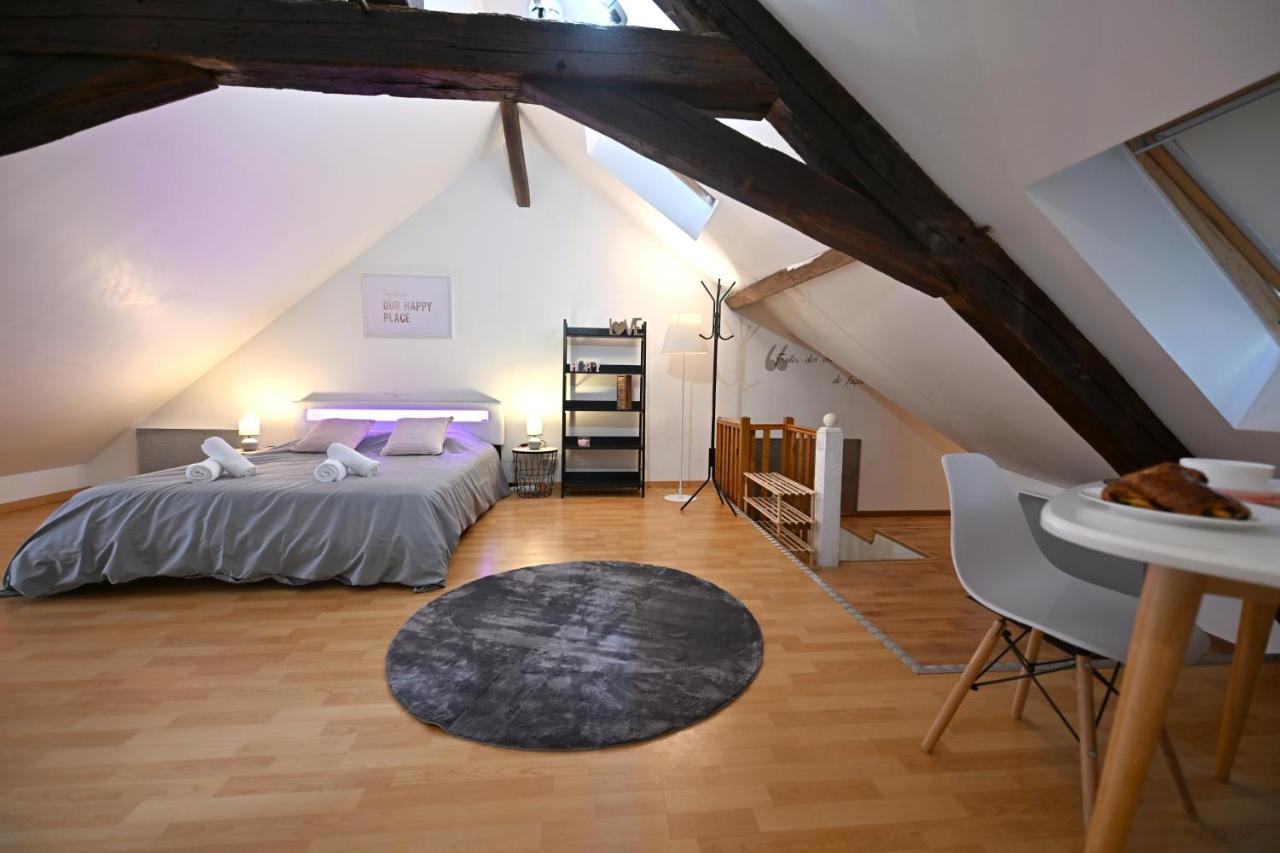 Апартаменты Le Cosy Du Tambour D'Argent Санс Экстерьер фото