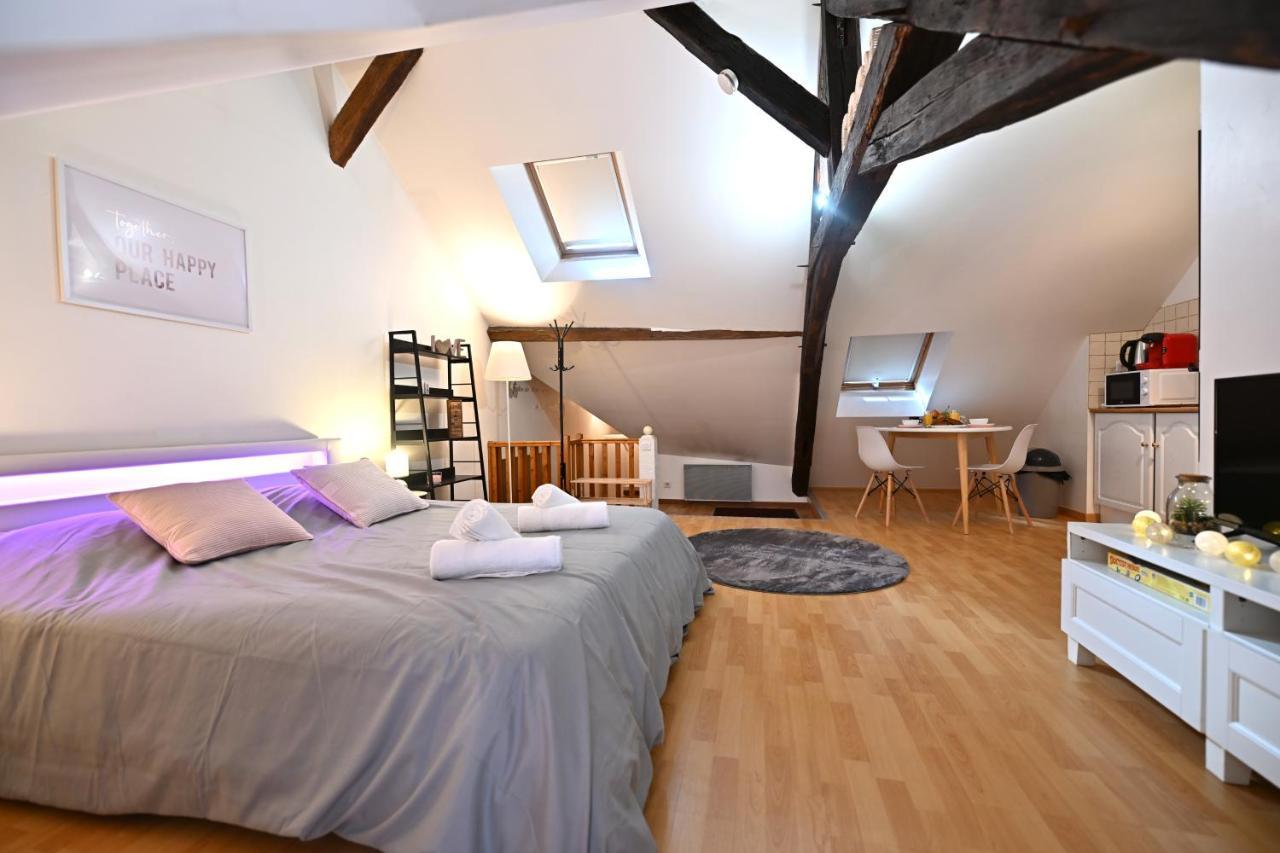 Апартаменты Le Cosy Du Tambour D'Argent Санс Экстерьер фото